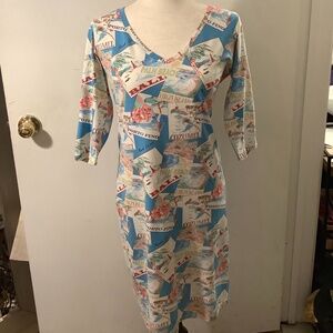 Manuel Canovas size 8/10 print dress